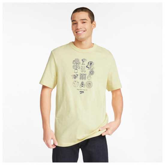Puma Ανδρική κοντομάνικη μπλούζα Downtown Graphic Tee